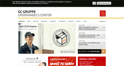 Desktop Screenshot of gc-gruppe.de