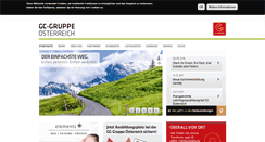 Desktop Screenshot of gc-gruppe.at